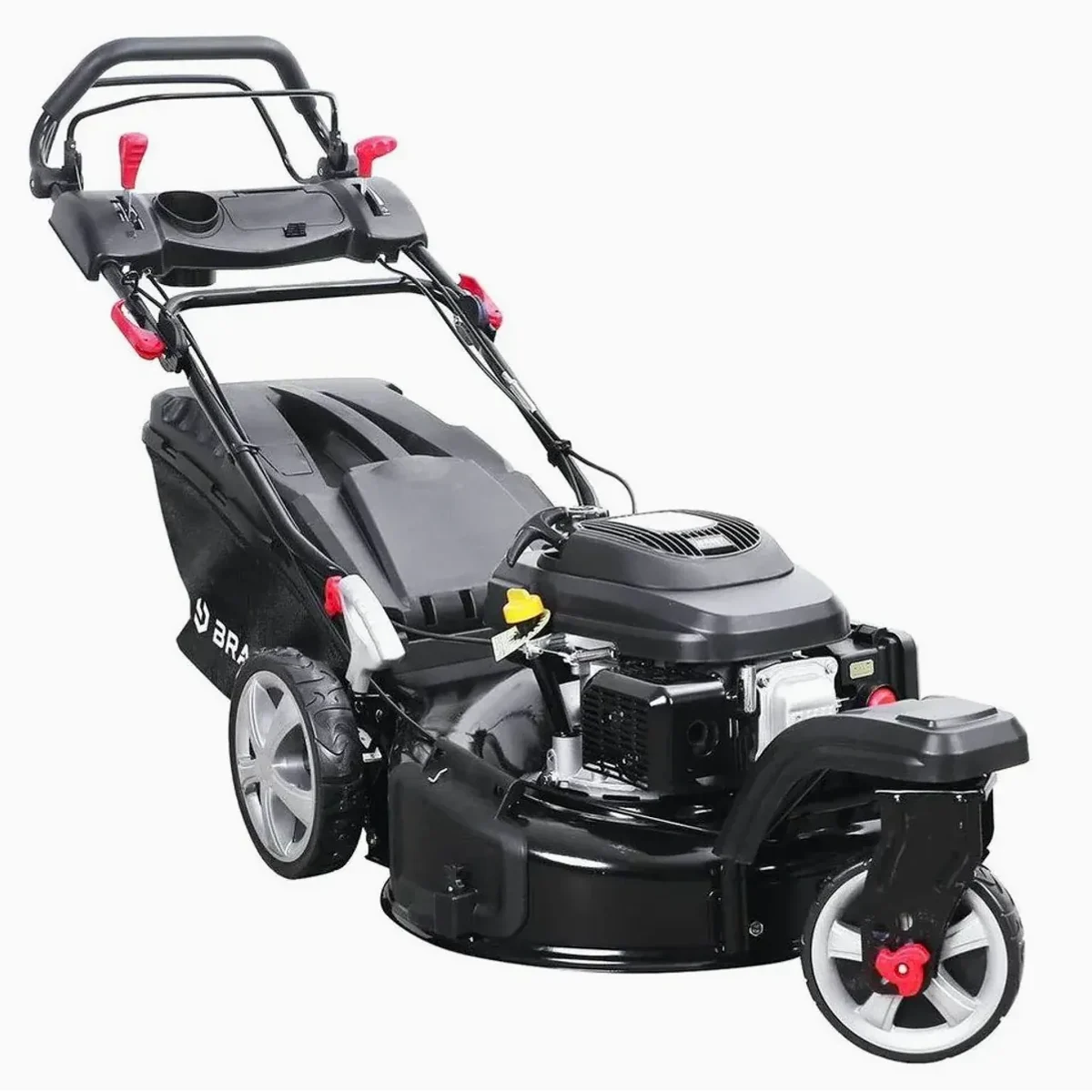 BRAST Trike Rasenmäher, 5,2 kW Motor, 53 cm Schnittbreite, 4in1-Funktion