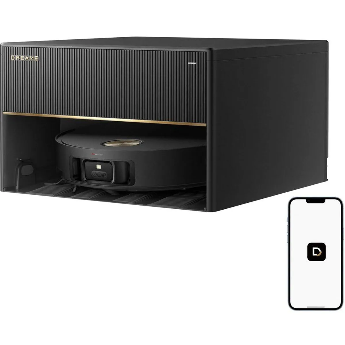 Dreame X50 Master Saugroboter, 20.000 Pa Saugkraft, kompakte Basisstation, Wischfunktion