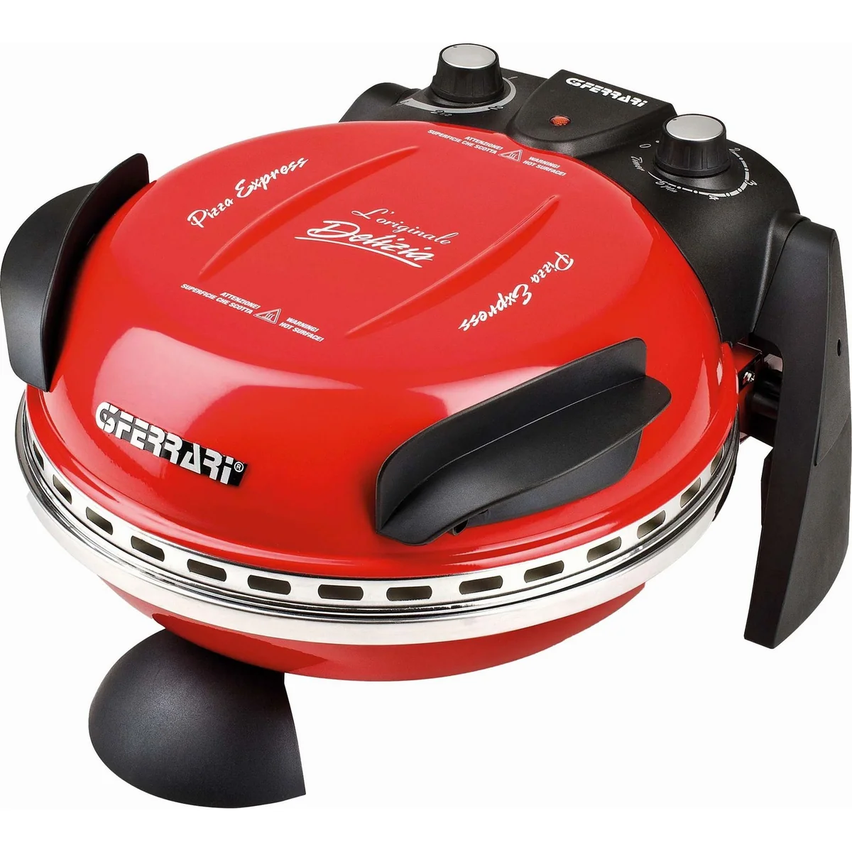 G3Ferrari Pizzaofen Delizia G1000602, 400 °C, feuerfester Naturstein
