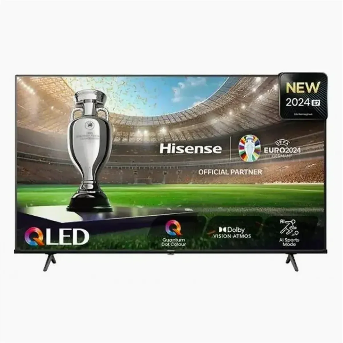 Hisense 55E77NQ QLED TV, 55 Zoll, 4K Auflösung, Smart-TV