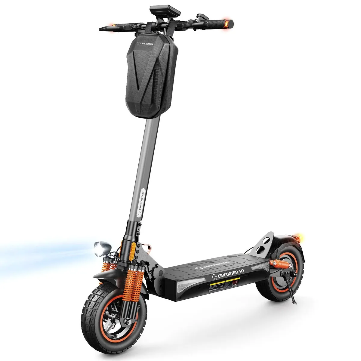 iscooter E-Scooter 10 Zoll, 500W Motor, 12,5 Ah Batterie, Offroad-Luftreifen