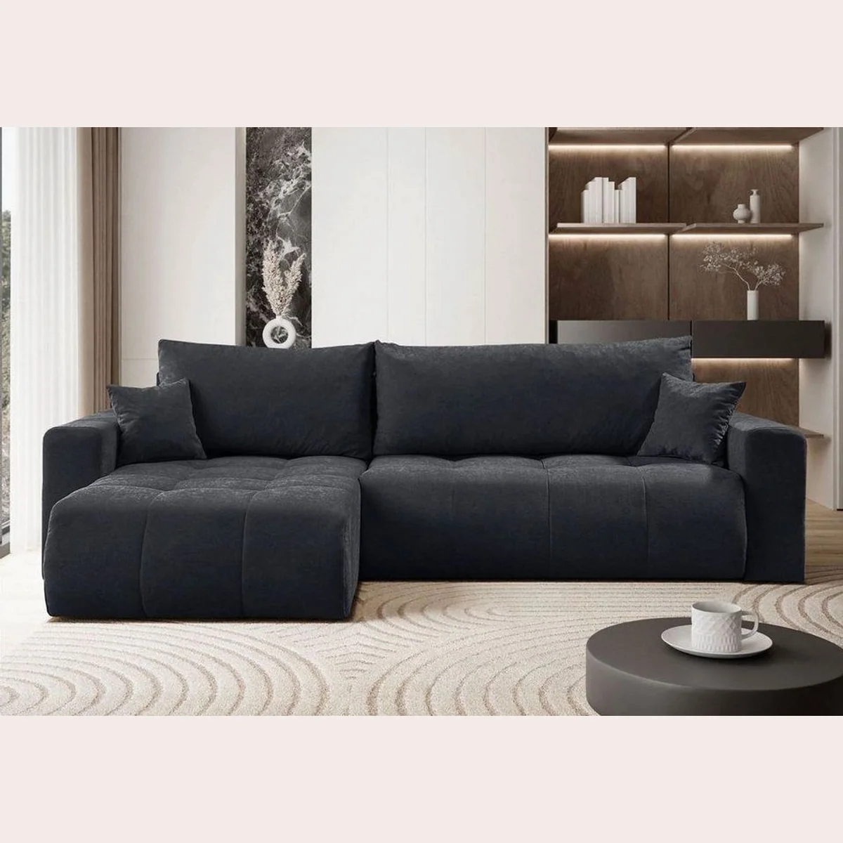 Lookway Ecksofa CLOUD, L-förmig, Schlaffunktion, Stauraum