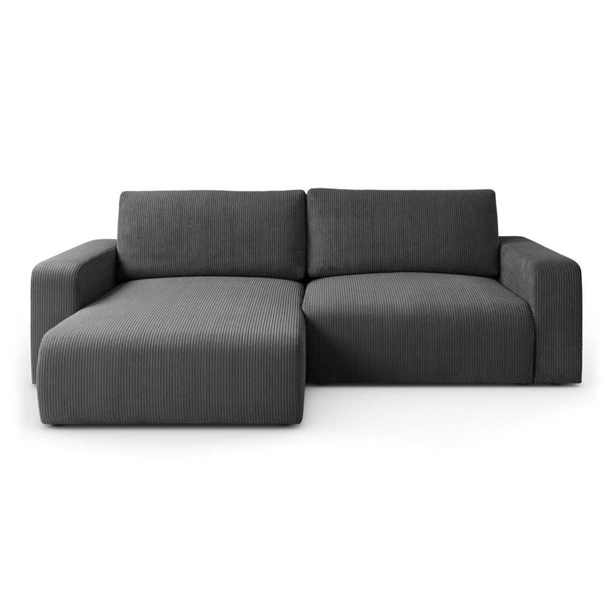 Lookway Opera Ecksofa L-Form, Schlaffunktion, Bettkasten, 247x143x83 cm