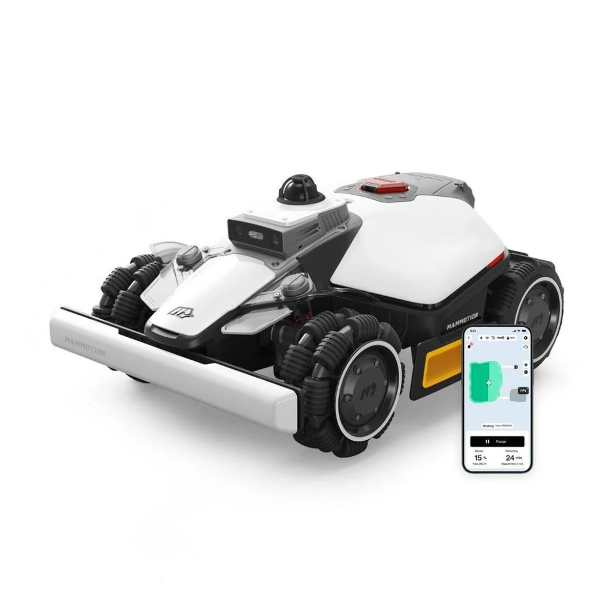 Mammotion LUBA Mini 2 AWD Mähroboter, 360° LiDAR, Randmähen, DropMow