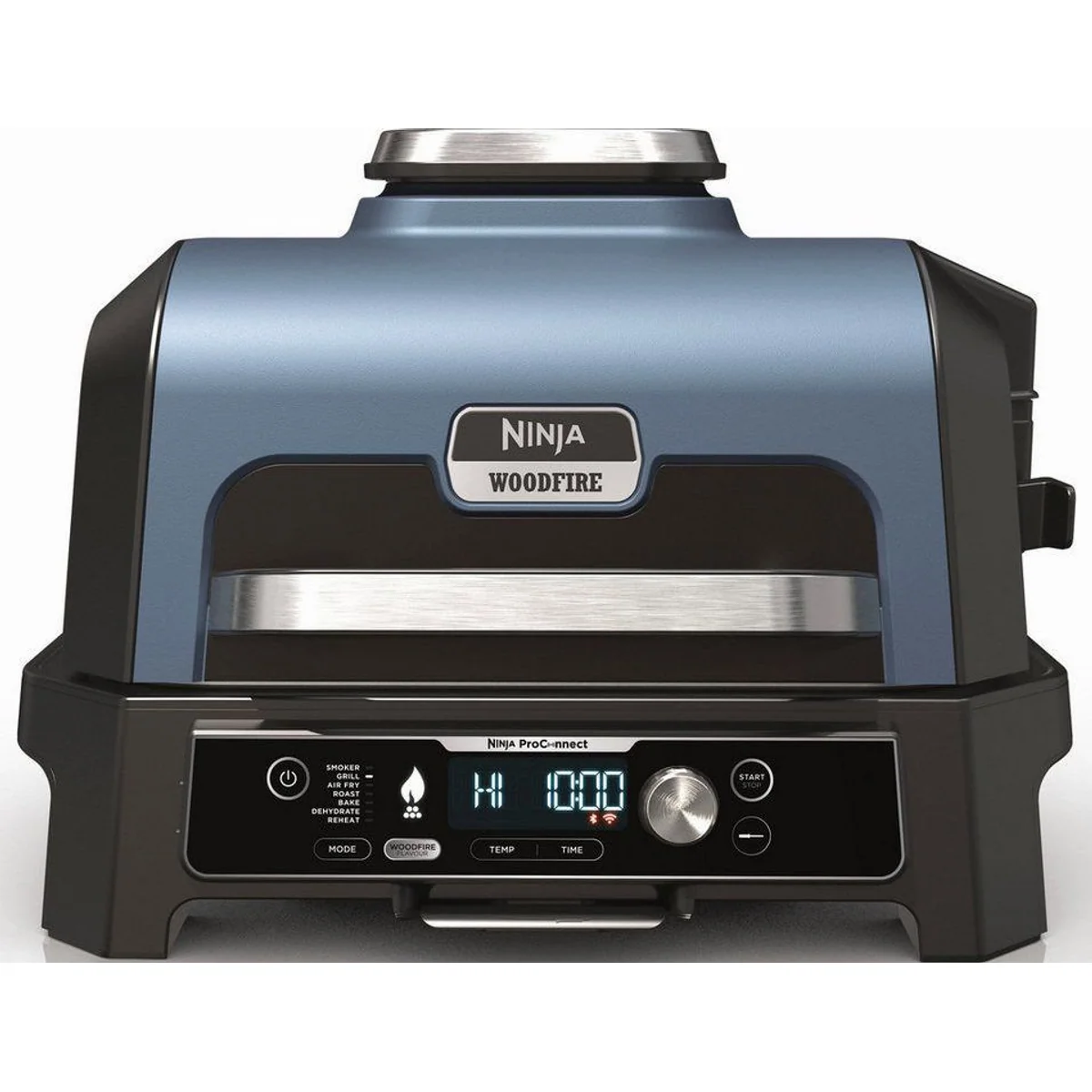 NINJA Woodfire Pro Connect XL OG901EU, 1700 W, elektrisch, präzise Temperaturkontrolle