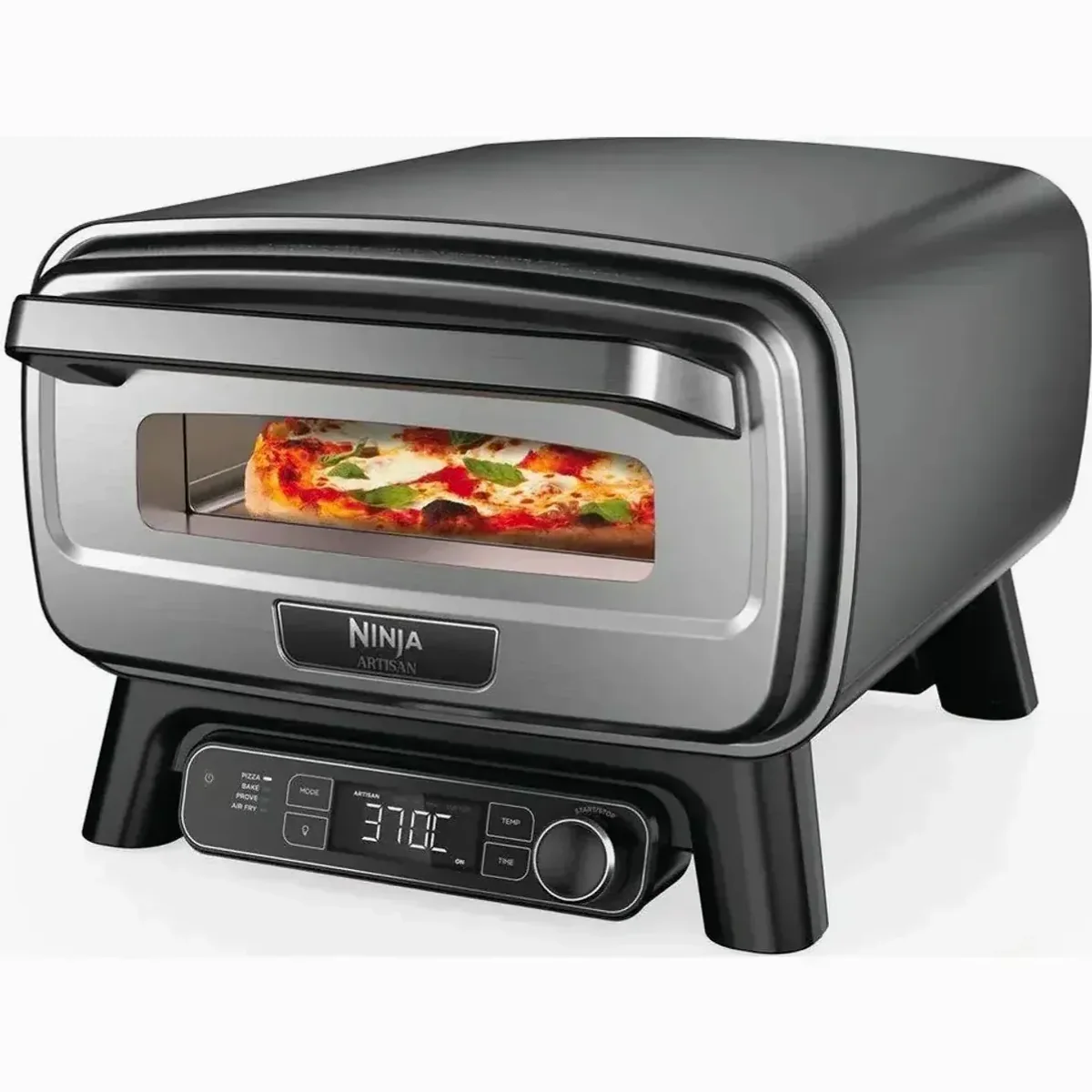 NINJA MO201EU Pizzaofen, 4 Funktionen, 30 cm Pizzagröße