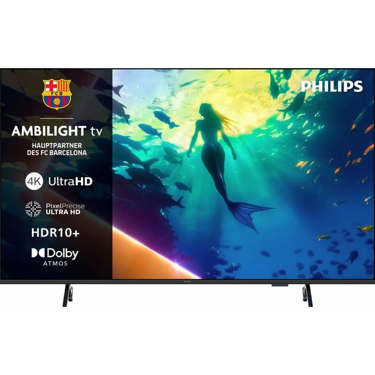 Philips 55PUS8000/12 LED-Fernseher, 4K Ultra HD, Ambilight, Smart-TV