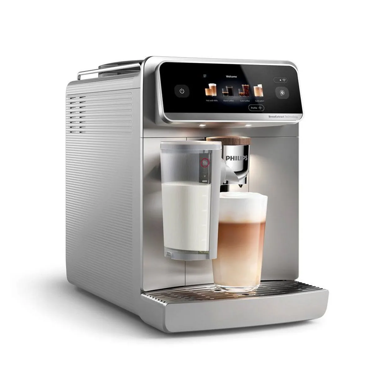 Philips EP8757/20 Kaffeevollautomat, 50 Getränke, LatteGo Pro, BrewExtract Technologie