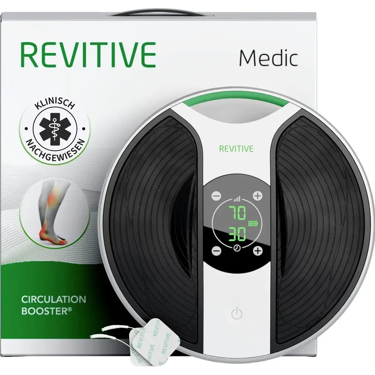 REVITIVE Medic EMS-Gerät, schmerzlindernd, kabellos, fördert Durchblutung