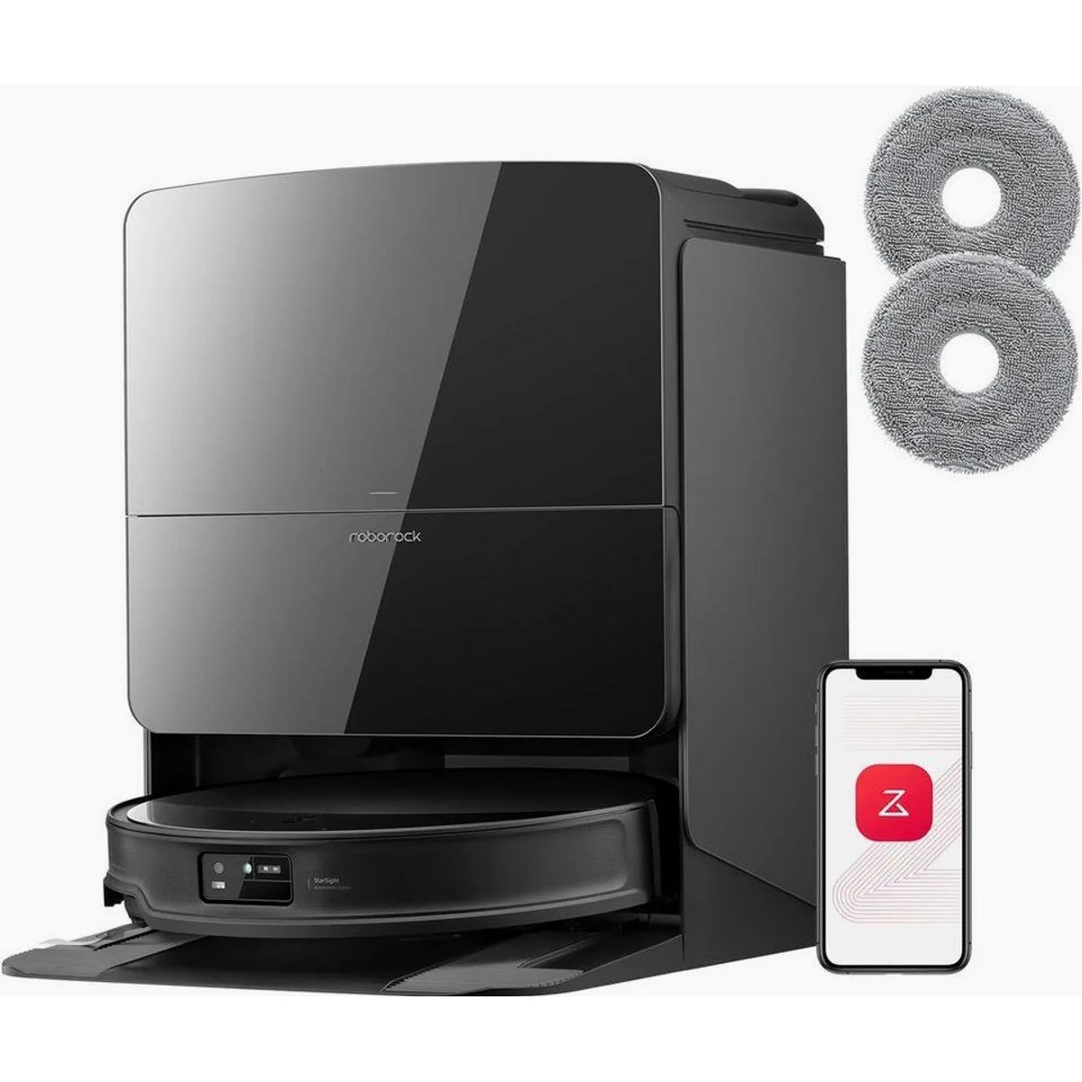 Roborock Saros 10R Saugroboter, 22000 Pa Saugleistung, Wischfunktion, Ultra-Slim Design