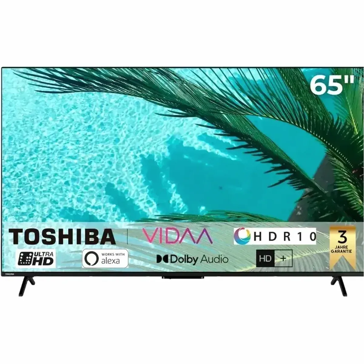 Toshiba 65UV2463DA LED-Fernseher, 65 Zoll, 4K Ultra HD, Smart TV