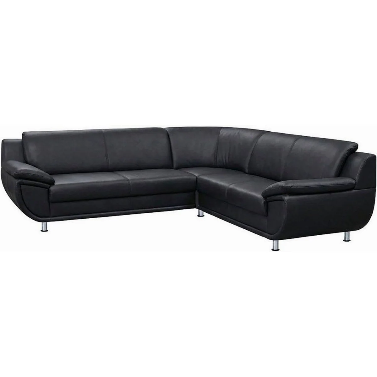 TRENDMANUFAKTUR Ecksofa Rondo, mit Schlaffunktion, bequeme Armlehnen, L-Form