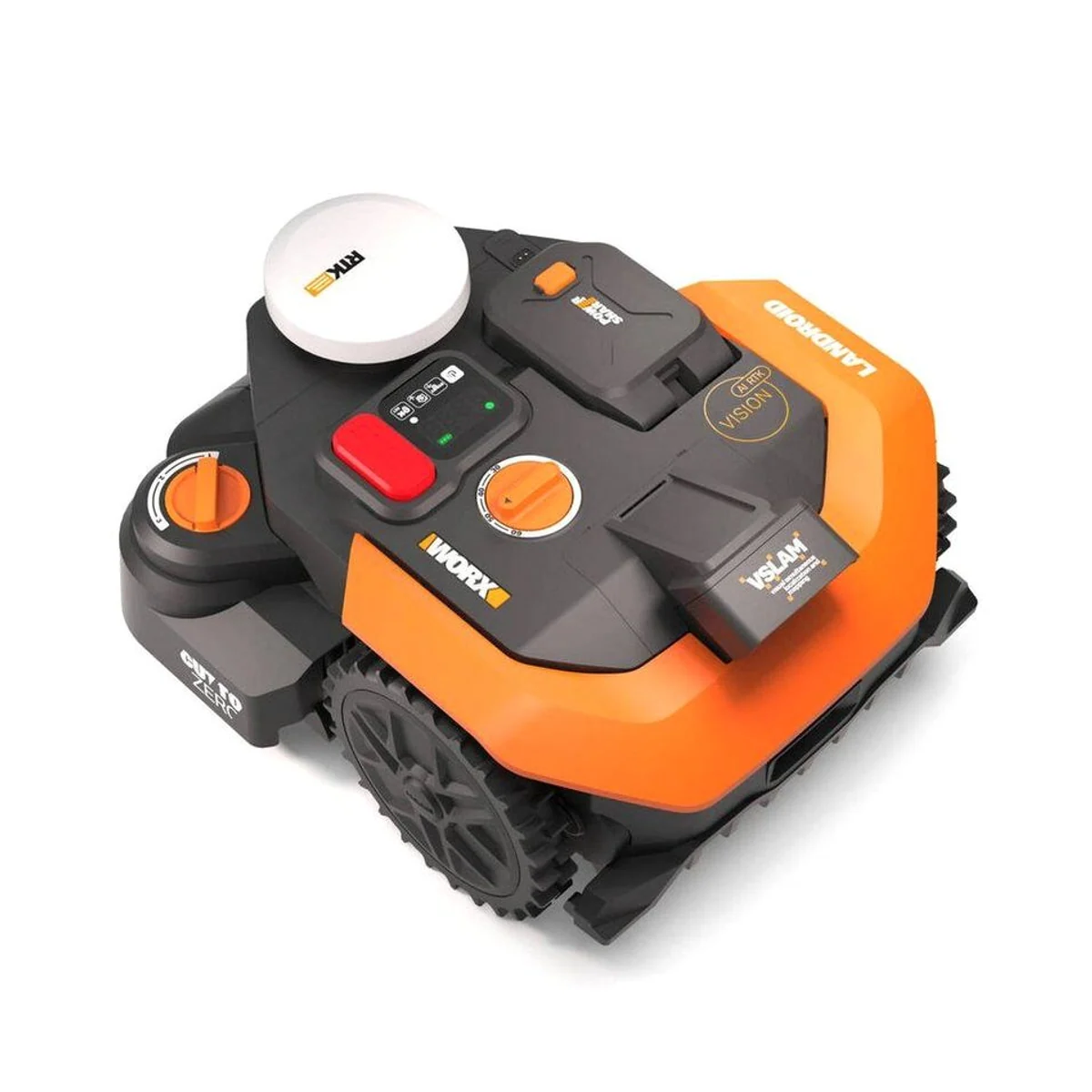Worx Landroid Vision M800, KI-gestützt, HDR-Weitwinkelkamera, App-Steuerung
